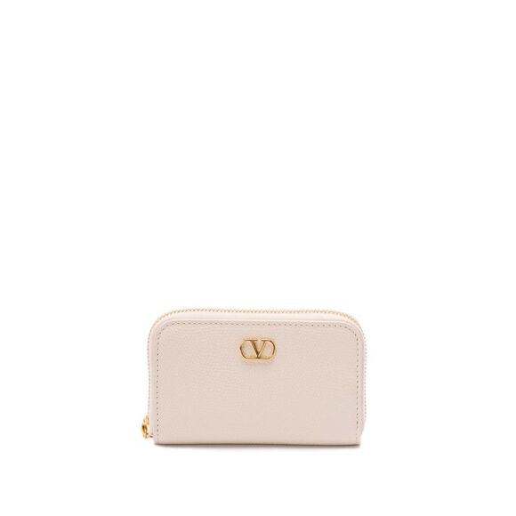 Valentino Garavani Women `Vlogo Signature` Mini Zip Around Wallet